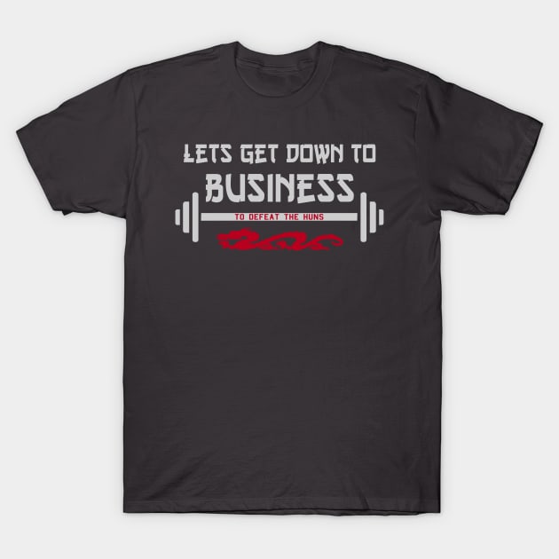 Workout business T-Shirt by xyurimeister